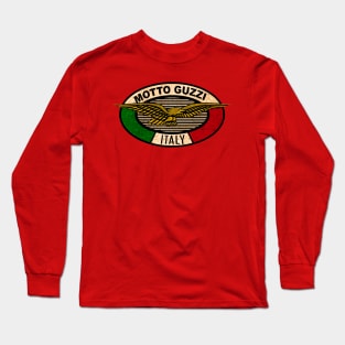 Motto Guzzi Motorcycles Italy Long Sleeve T-Shirt